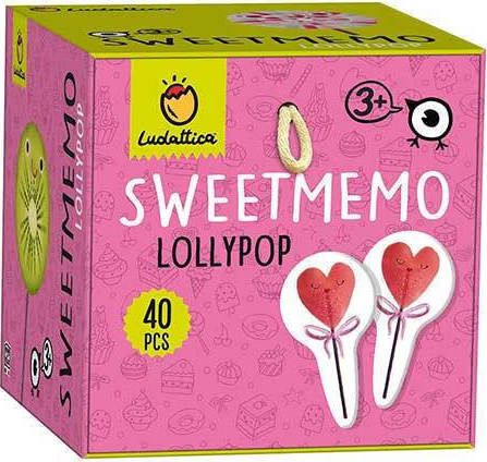Παιχνίδι επιτραπέζιο sweet memo lollypop 40 τμχ