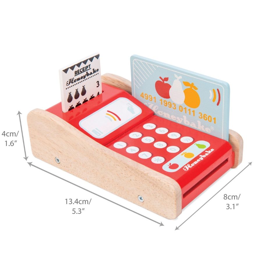 Ξύλινη Μηχανή Πιστωτικών Καρτών - POS
