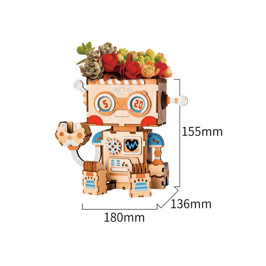 Γλαστράκι/Ρομπότ-Flower Pot Robot