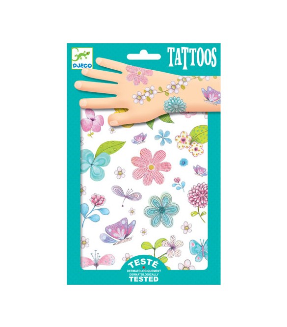 Παιδικά τατουάζ "Λουλούδια"