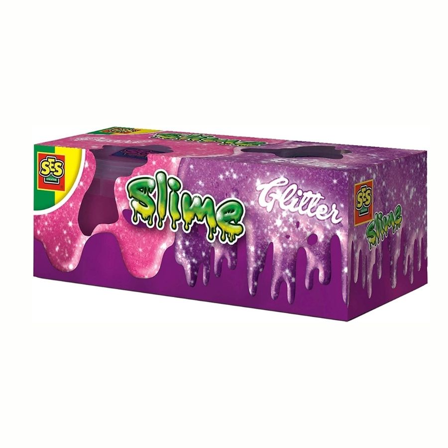 Slime - Glitter 2x120gr, Diverse Colours