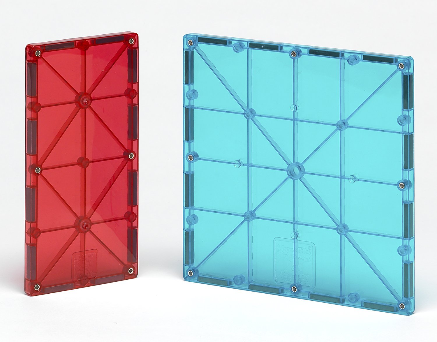 Magna Tiles - Επέκταση Σχημάτων Τετράγωνο & Ορθογώνιο 8 τεμ