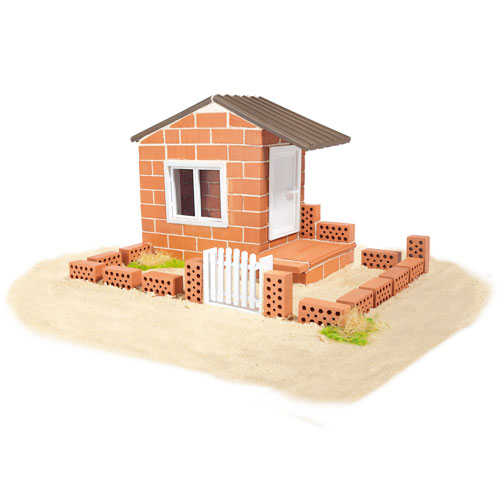 Χτίζοντας με Τούβλα Καλοκαιρινό Σπίτι ( 2 Σχέδια )