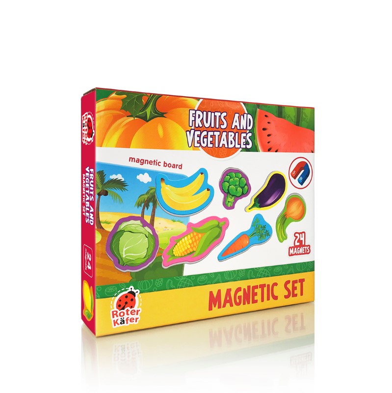 Μαγνήτες με Πίνακα - Φρούτα & Λαχανικά