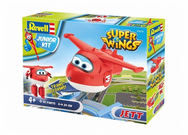 Κατασκευή Τρανσφόρμερ Τζετ - Super Wings