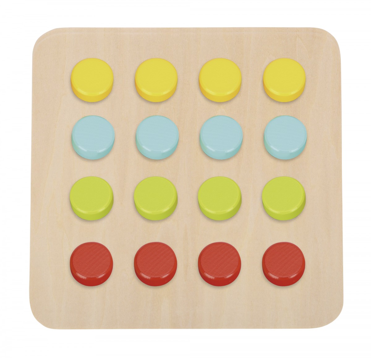 Ξύλινο Παιχνίδι Λογικής - Ταιριάζω τα Χρώματα