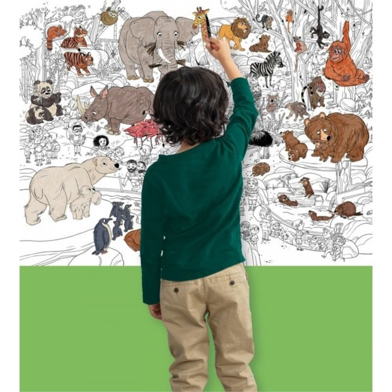 Αφίσα Ζωγραφικής - Ζωολογικός Κήπος
