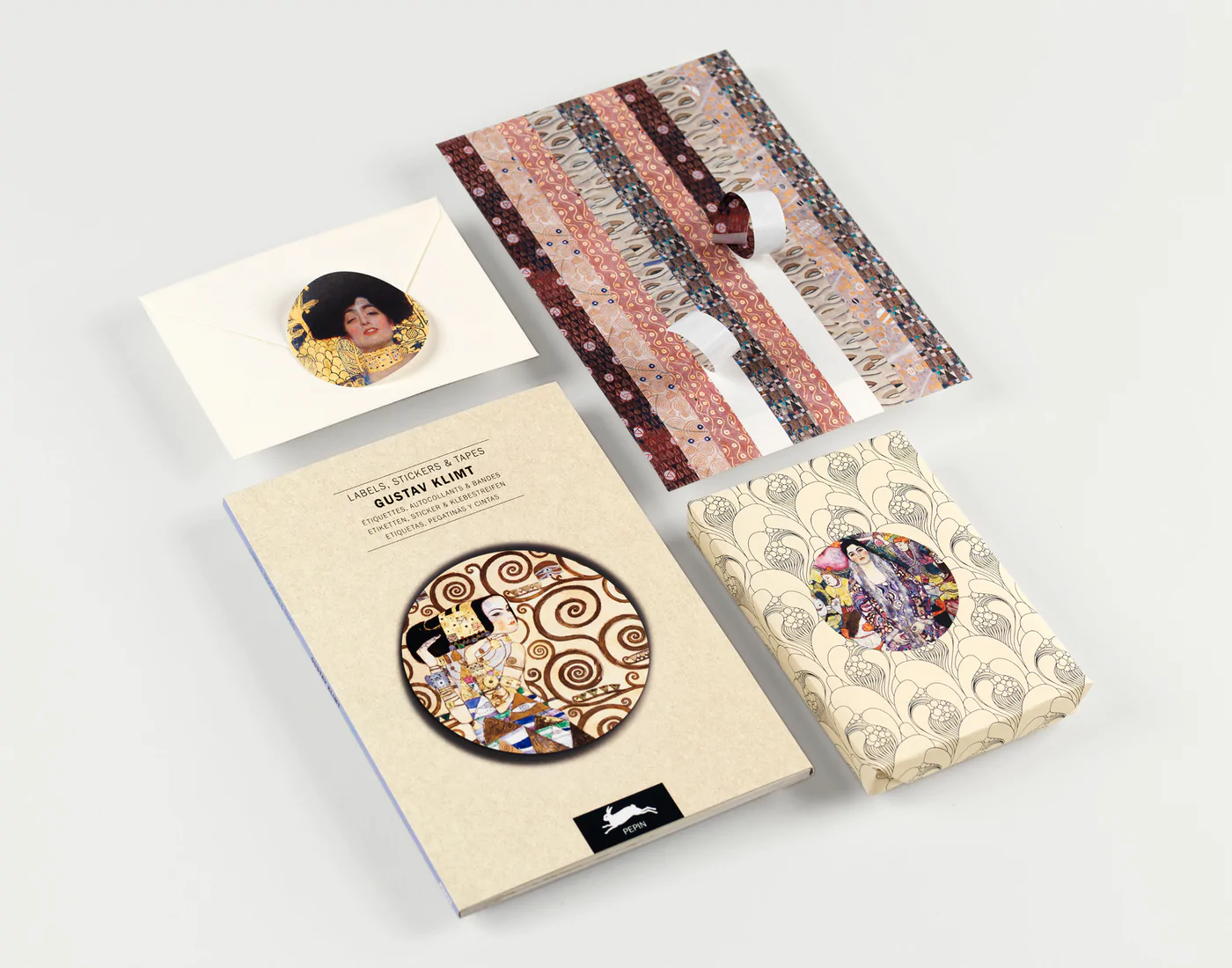 Σετ με Αυτοκόλλητα, Ετικέτες & Ταινίες - Gustav Klimt