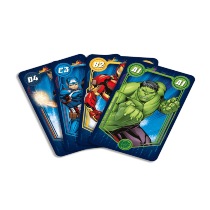Επιτραπέζιο με Κάρτες ( 4 Παιχνίδια ) - Avengers